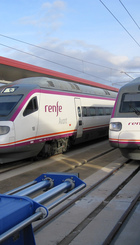 Tren llegando a Toledo