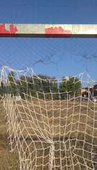 Estado pista deportiva Azucaica