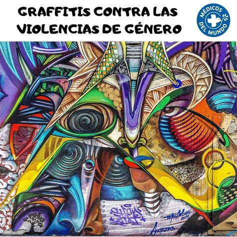 Grafitis contra la violencia de género 